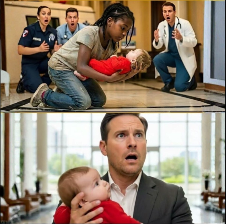 Los médicos no pueden salvar al bebé del multimillonario… hasta que la niña negra pobre hizo lo impensable.