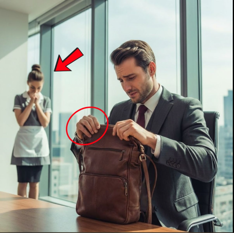 MILLONARIO VIO EL BOLSO DE SU EMPLEADA Y LO QUE GUARDABA LO HIZO ENAMORARSE