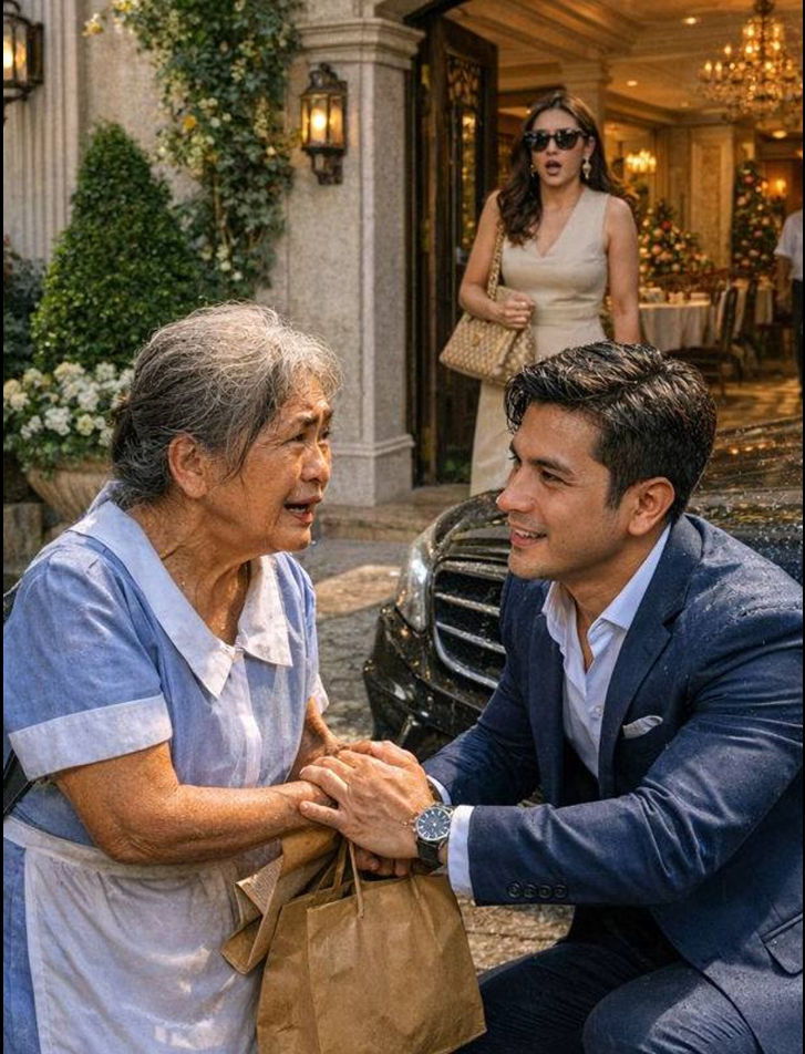 Nanay Loring était émue. « Je pensais que je ne te reverrais jamais… »