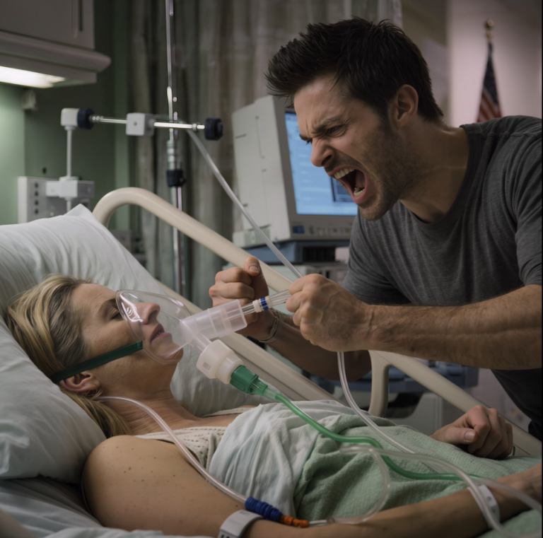 Allongé sur un lit d'hôpital, je n'avais même pas repris mon souffle quand mon frère a arraché net le fil du moniteur : « Tu fais toujours tout un cinéma ! » — l'alarme a hurlé, stridente et stridente, papa est resté silencieux près de la porte… jusqu'à ce que l'infirmière dans le couloir ouvre brusquement le rideau et prononce UNE phrase qui l'a fait pâlir — je n'ai pas discuté, j'ai juste composé le numéro… et 20 minutes plus tard, tout l'étage était plongé dans un silence de mort.Allongé sur un lit d'hôpital, je n'avais même pas repris mon souffle quand mon frère a arraché net le fil du moniteur : « Tu fais toujours tout un cinéma ! » — l'alarme a hurlé, stridente et stridente, papa est resté silencieux près de la porte… jusqu'à ce que l'infirmière dans le couloir ouvre brusquement le rideau et prononce UNE phrase qui l'a fait pâlir — je n'ai pas discuté, j'ai juste composé le numéro… et 20 minutes plus tard, tout l'étage était plongé dans un silence de mort.