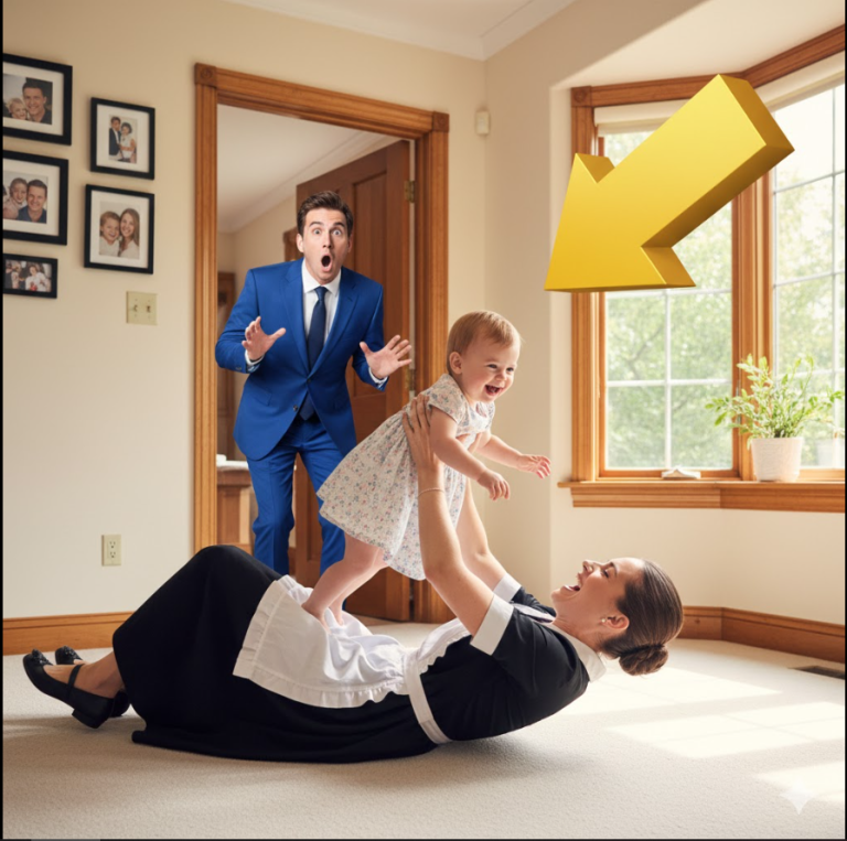 La hija primogénita del multimillonario nunca había caminado, hasta que descubrió a la criada haciendo lo increíble.