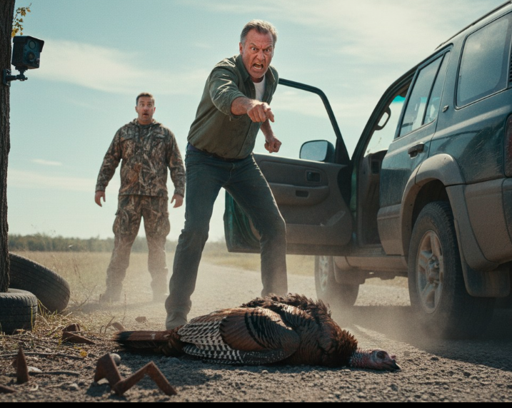 L'inspecteur de l'association de copropriétaires a emprunté notre chemin de chasse avec son SUV – alors j'ai planté des herses sur la route ! Il a conduit un SUV de luxe en plein milieu de mon chemin de chasse,