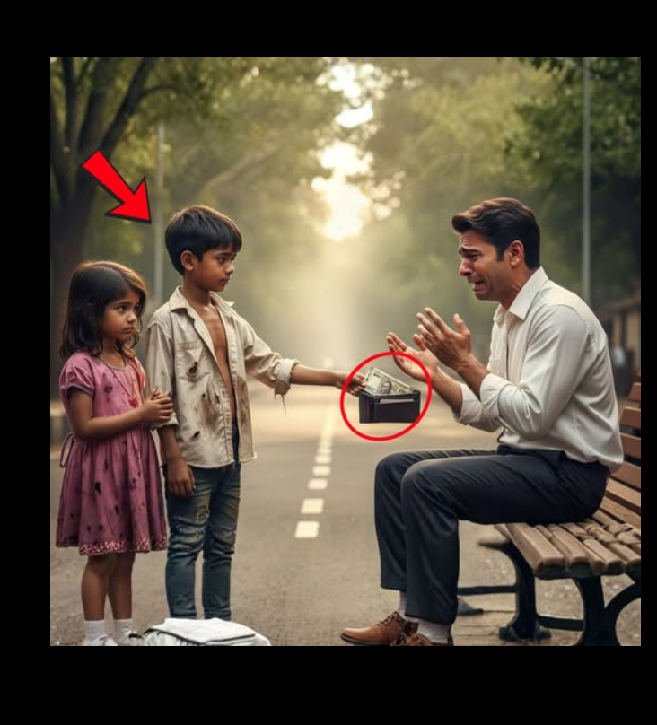 Un frère et une sœur pauvres ont aidé un homme riche… mais les enfants ignoraient que cet homme était millionnaire… et ensuite, que s'est-il passé ?