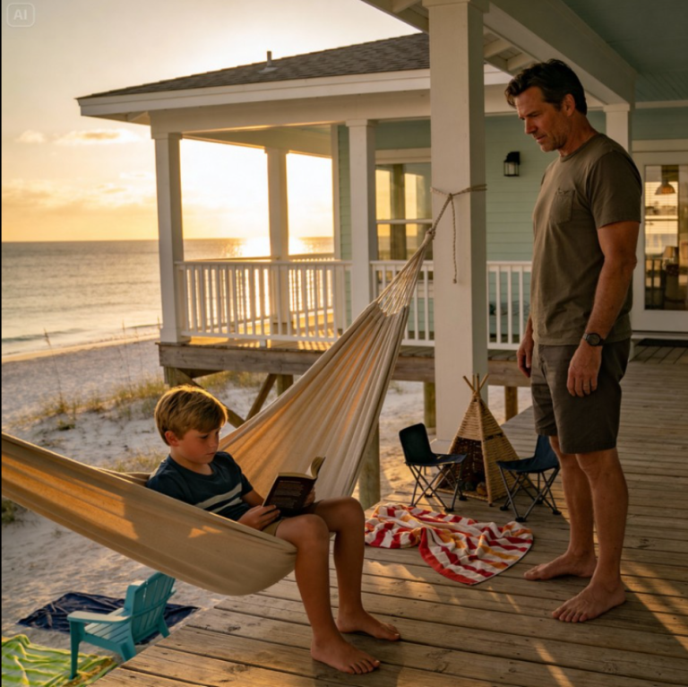 « On a organisé la réunion de famille dans TA maison de plage — 47 personnes, 4 jours », m’a texté ma sœur.