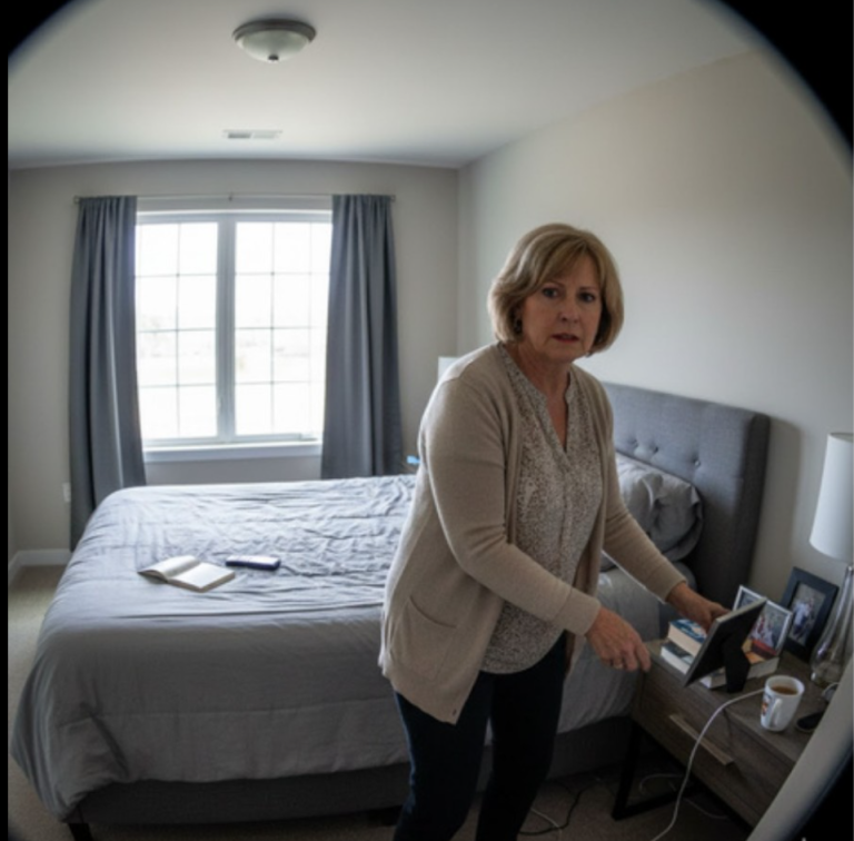 La caméra de surveillance de notre chien a surpris ma belle-mère en train de faire quelque chose d'impardonnable dans notre chambre.