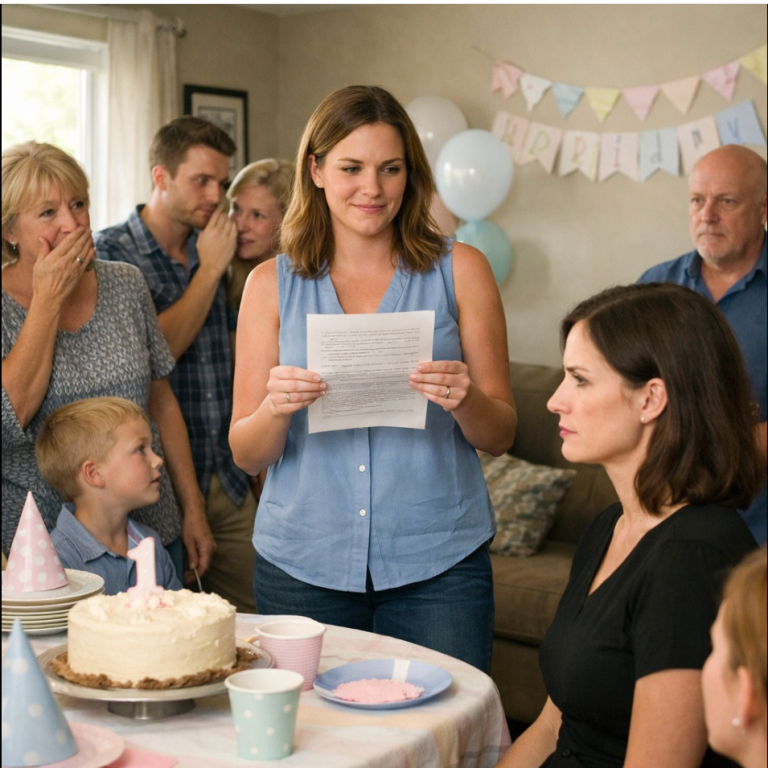 Après les funérailles de mon mari, ma sœur a prétendu que son fils était le sien, puis elle a exigé la moitié de ma maison.