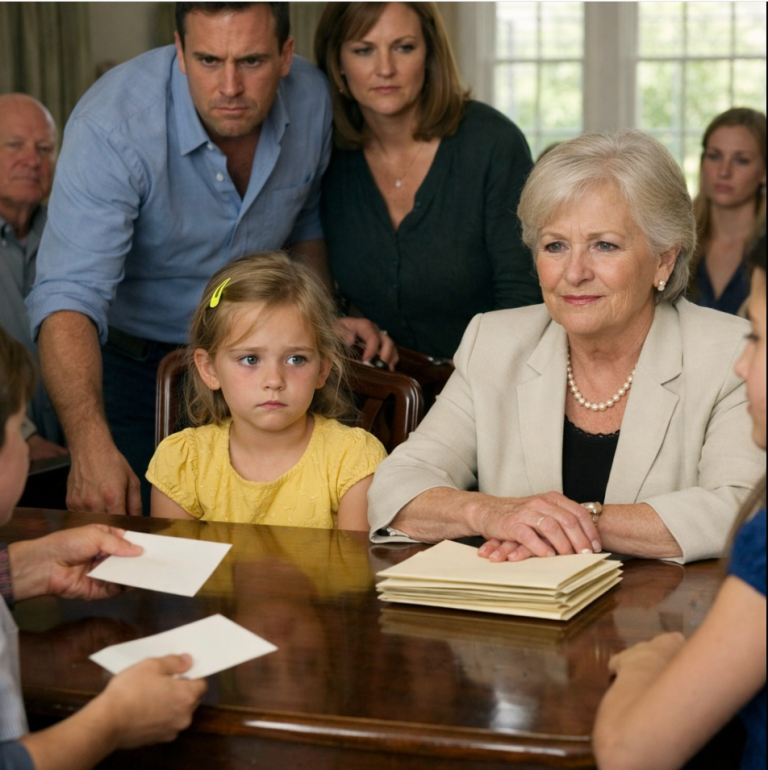 Lors de la lecture du testament, chaque petit-enfant a reçu une enveloppe, sauf mon fils de 8 ans. Trois jours plus tard, leur avocat a appelé.