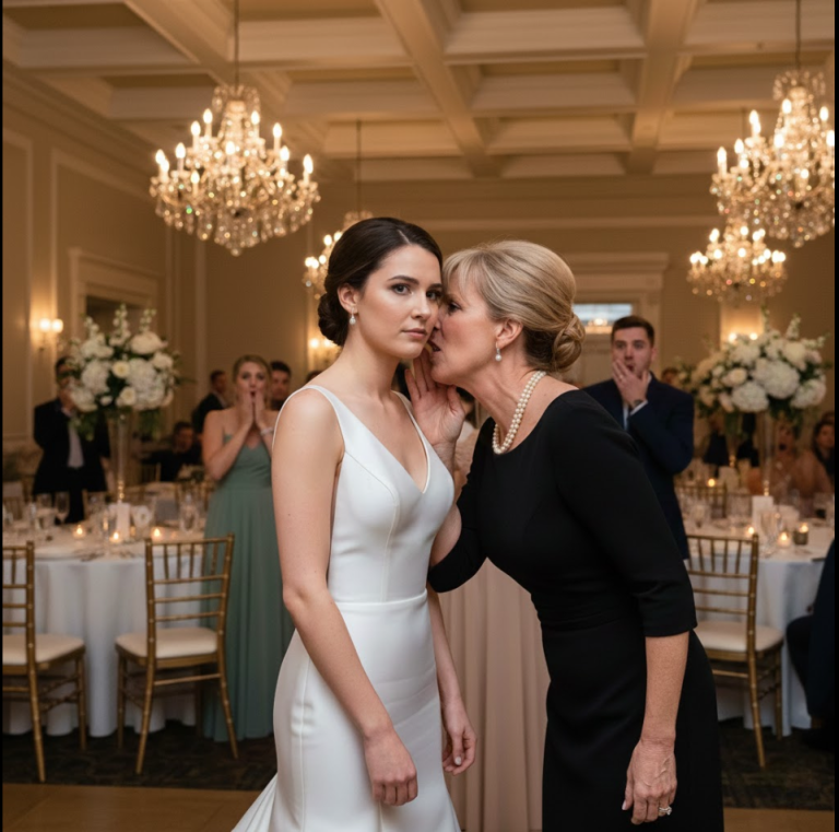 Au mariage de ma sœur, ma mère m'a souri gentiment et m'a dit : « Offre-lui la maison en cadeau de mariage. Donne-lui les clés de ton penthouse. » Devant cinquante invités, j'ai refusé. Elle m'a giflée si fort que ma boucle d'oreille a glissé sur le sol. Stupéfaction. Rires. Je suis sortie, j'ai passé un coup de fil et j'ai dit : « C'est le moment. » Une heure plus tard, un homme est entré dans la salle de réception. Ma mère s'est figée, puis a hurlé : « Pourquoi est-il là ? » Et c'est à ce moment précis que le mariage a véritablement commencé.