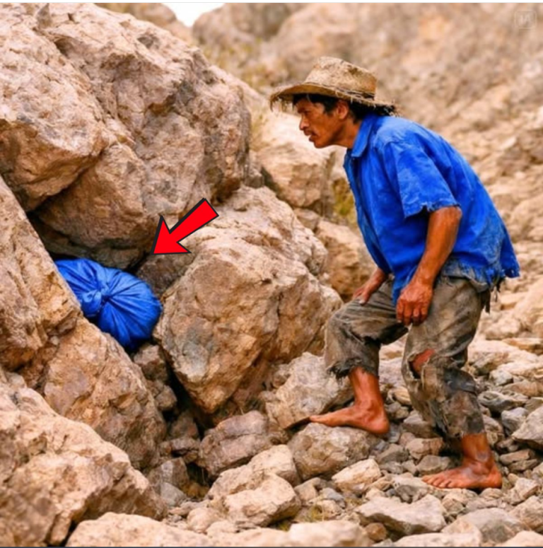 Ils lui ont donné un simple terrain rocailleux pour plaisanter… mais ce qu’il y a trouvé…