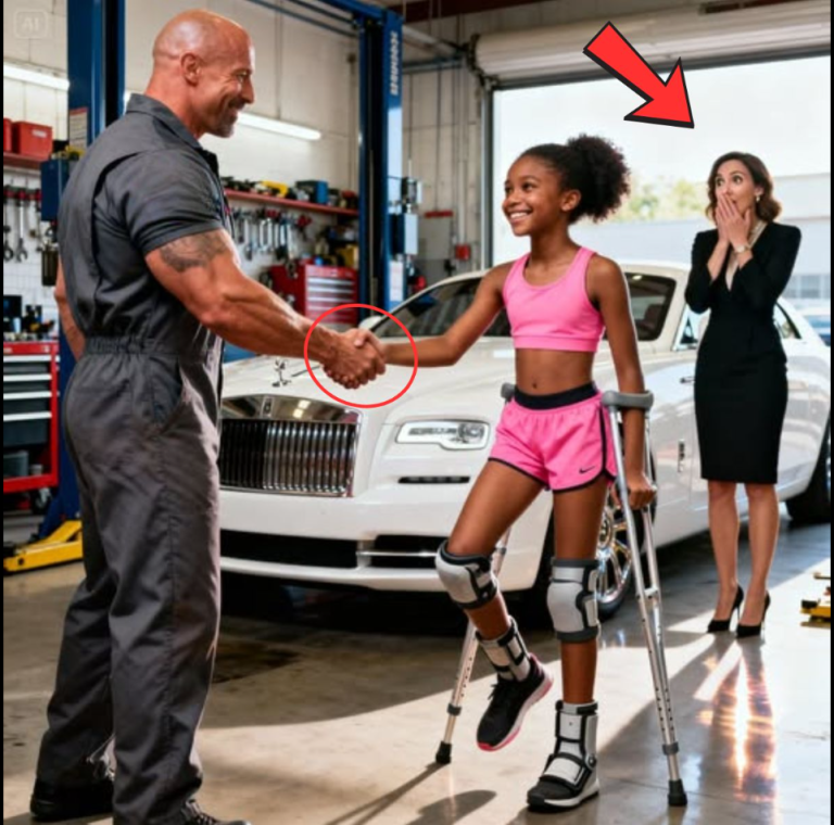 Un père célibataire offre un miracle à la fille handicapée d'un milliardaire — La mère fond en larmes.