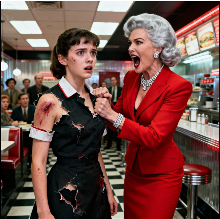 Je me suis infiltrée pour protéger mon personnel. Quelques jours plus tard, un client m'a arraché mon uniforme devant tout le monde… sans savoir que j'étais la propriétaire ni que les caméras avaient tout filmé.