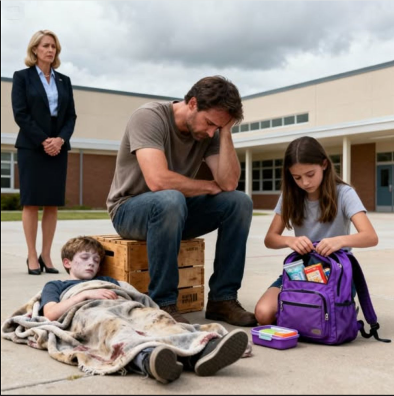 Chaque jour, une fillette de 7 ans gardait son déjeuner au lieu de le manger. Intriguée, son institutrice la suivit pendant la récréation… et ce qu’elle vit derrière l’école la força à appeler les secours.