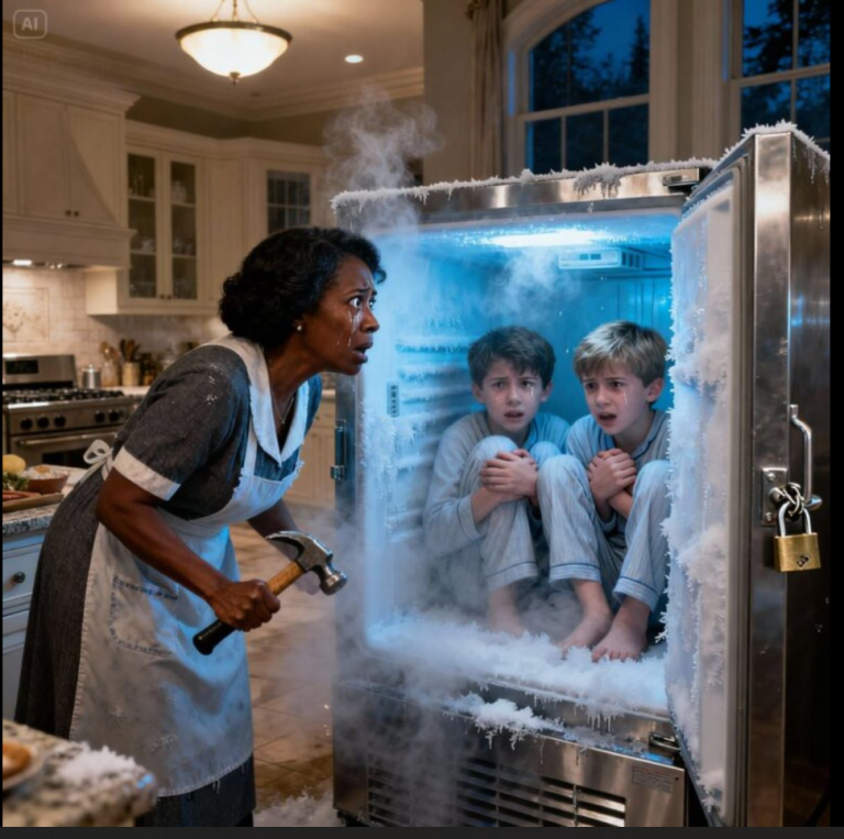 La petite amie du millionnaire a enfermé deux enfants dans un congélateur… mais la révélation de la bonne noire a bouleversé toute la maisonnée.