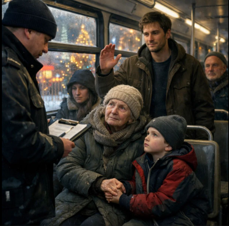 —Maman… qu’est-ce que ces gens vont faire ? Vont-ils nous faire descendre du bus ?