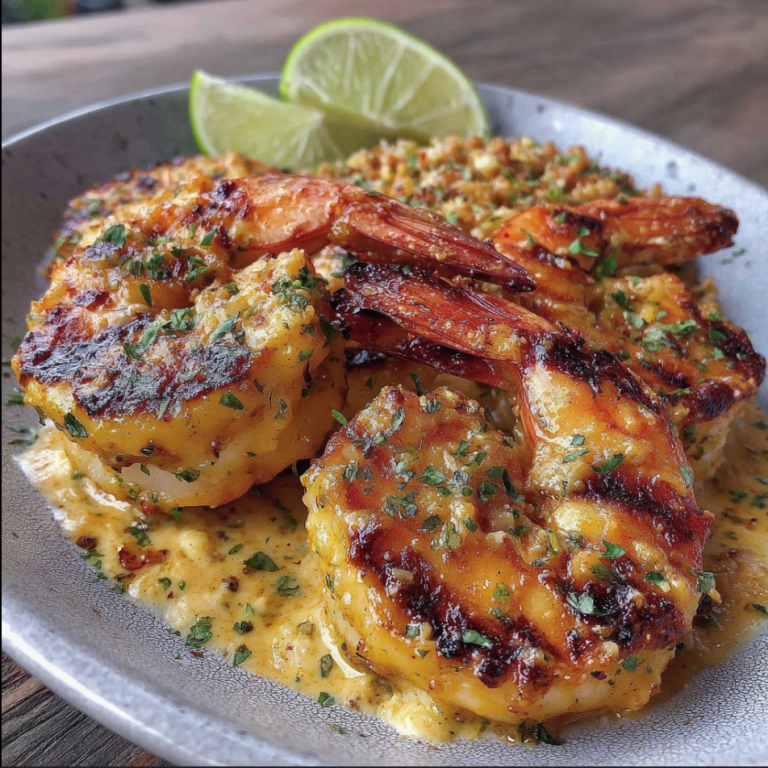 Coconut Lime Grilled Shrimp Skewers