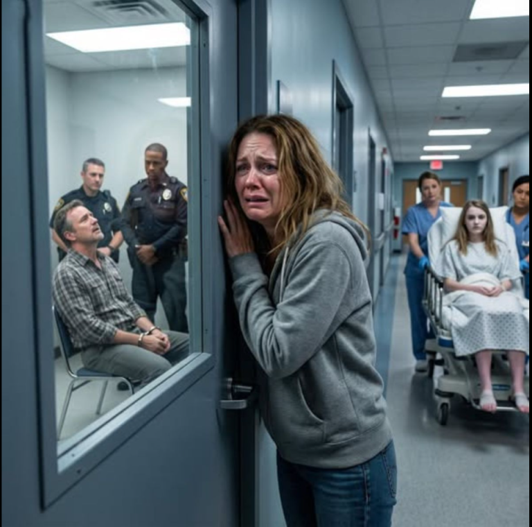 Ma fille de 15 ans a été transportée d'urgence à l'hôpital. À mon arrivée, la police m'a conduite dans une pièce vide et m'a dit : « Regardez discrètement. » Quand j'ai jeté un coup d'œil à l'intérieur, mon corps tremblait de tous ses membres.