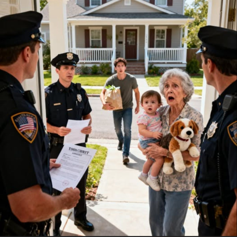 À cause de mon petit-fils de deux ans, des policiers sont arrivés soudainement et ont déclaré d'un ton sévère : « Il y a un mandat d'arrêt contre votre fils. » J'étais déconcertée. « Mon petit-fils n'a que deux ans. » Le policier est resté sans voix.