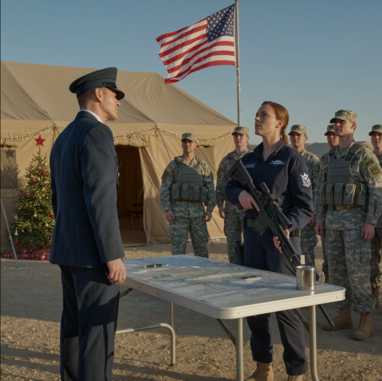 « Laissez-moi faire. » Treize tireurs d’élite ont échoué au tir à 4 000 mètres — jusqu’à ce qu’une femme Navy SEAL discrète prenne la parole. À 4 h 47 du matin, le dépôt de munitions était le seul endroit de la base qui semblait vraiment éveillé.