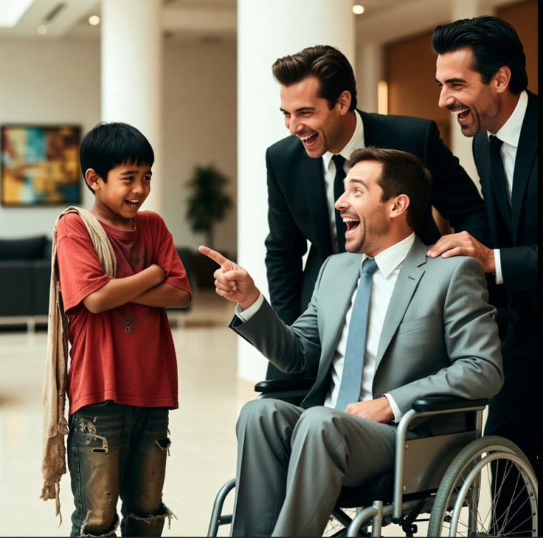 « Si tu me guéris aujourd’hui, je te donnerai un million », dit le millionnaire en riant… mais il se figea lorsque le garçon se mit à prier…