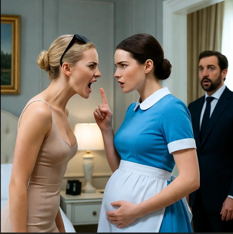 Un millionnaire se cache et découvre comment sa femme humilie la femme de ménage enceinte…