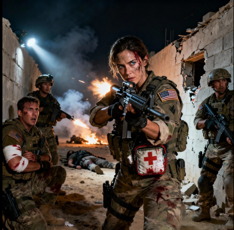 « SEAL pensait qu’elle n’était qu’une infirmière — puis elle a pris le fusil et a renversé le cours de la bataille… »