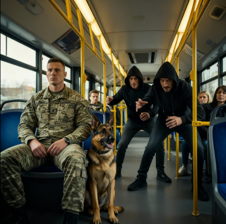 « Ils ont acculé un homme paisible et son chien… Grosse erreur : c’était un Navy SEAL. »