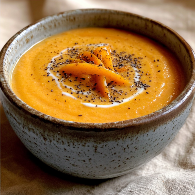 Creamy Rustic Carrot Soup