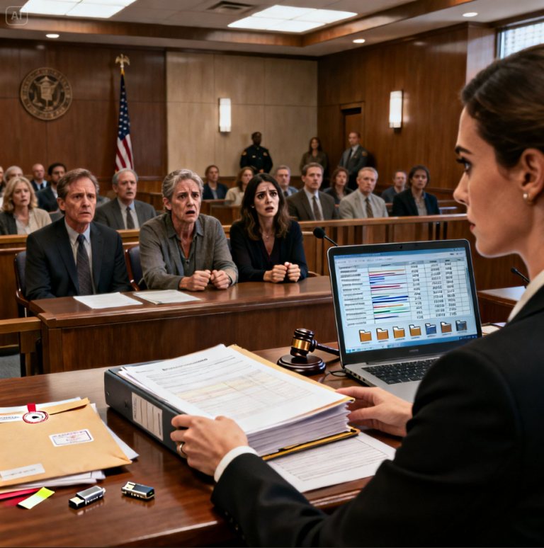Mes parents m'ont poursuivi en justice parce que j'avais refusé de vendre mon appartement, en criant : « On est ruinés, comment as-tu pu nous faire ça ? » Je suis restée silencieuse… jusqu'à ce que mon avocat sorte un dossier qu'ils avaient oublié de supprimer. À l'intérieur, des virements suspects – des millions de dollars volés – et un secret si grave qu'il aurait pu envoyer ma sœur en prison. Je n'ai pas seulement gagné le procès. Je suis entrée au tribunal avec des preuves qui ont laissé toute ma famille sans voix.