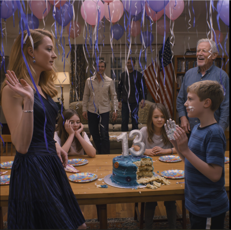 À la fête des 13 ans de ma fille, mon neveu a cassé son gâteau en criant : « C’est nul ! » Quelques invités ont ri, grand-père compris. Ma fille est restée muette, retenant difficilement ses larmes. Je n’ai pas élevé la voix. J’ai juste regardé autour de moi et dit : « La fête est finie. Veuillez partir. » Quand la dernière voiture est partie, j’ai fermé la porte, ouvert mon ordinateur portable et suspendu les versements sur le fonds d’études que je constituais pour mon neveu depuis sa naissance. Et quand mon frère a reçu la notification de la banque…