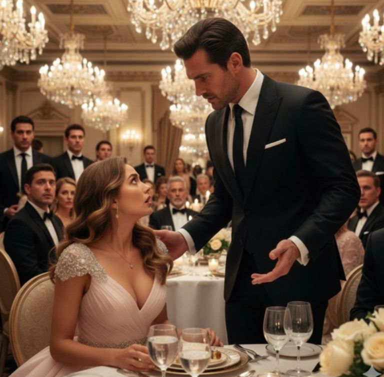 La mère célibataire était assise tristement au mariage lorsqu’un homme élégant s’approcha d’elle et dit : — Fais semblant d’être ma femme et danse avec moi…