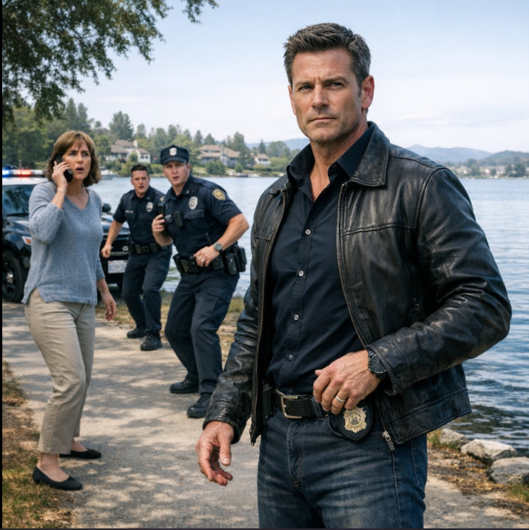 Karen, une résidente du copropriété, m'a aperçue au bord du lac et a appelé le 911. Les policiers ont été paralysés en apprenant mon identité.