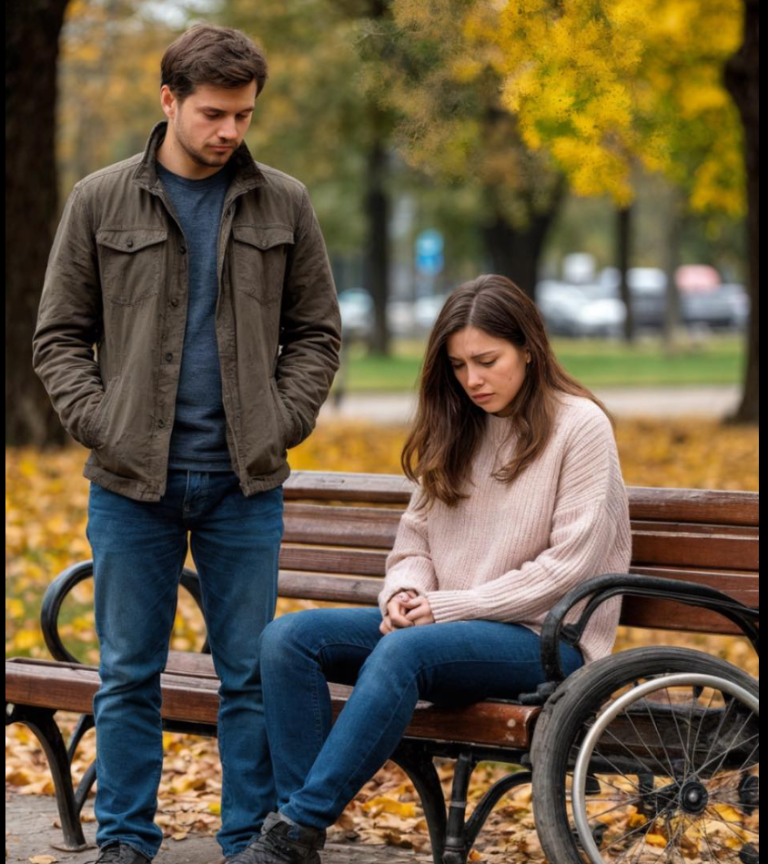 « Tu n’es plus qu’un fardeau percé ! » lança le fiancé en renversant violemment son fauteuil. Un an plus tard, il rampait à ses pieds, les larmes aux yeux, suppliant qu’elle lui pardonne.