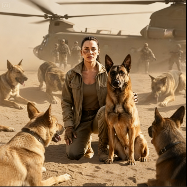 « Au point d’extraction, 12 chiens militaires ont refusé d’embarquer – La raison déchirante pour laquelle… »