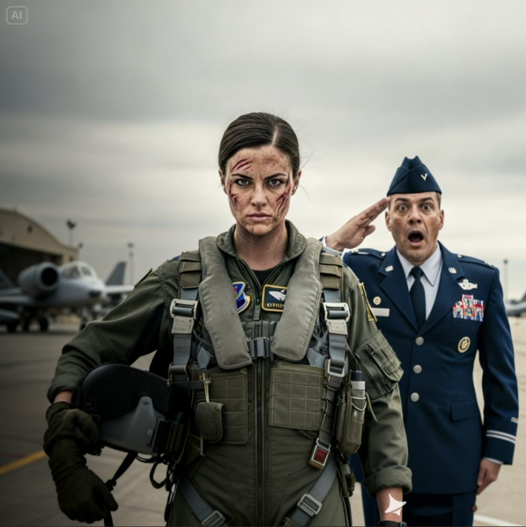 « 540 Marines laissés pour morts — Une femme pilote a ignoré le protocole et sauvé le bataillon »…