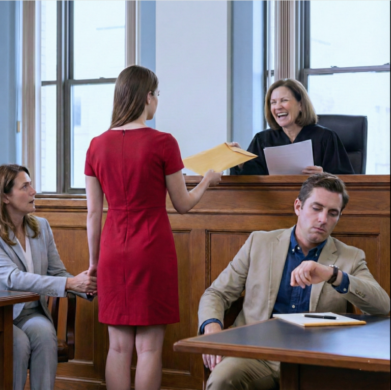 J'ai financé ses études de médecine pendant six ans, puis il a divorcé — jusqu'à ce que le juge ouvre mon enveloppe et éclate de rire.