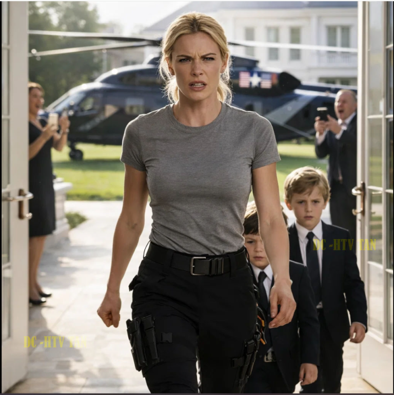 Ils ont invité la « grosse fille » à la réunion pour se moquer d'elle — son atterrissage en hélicoptère et ses enfants ont stupéfié tout le monde…