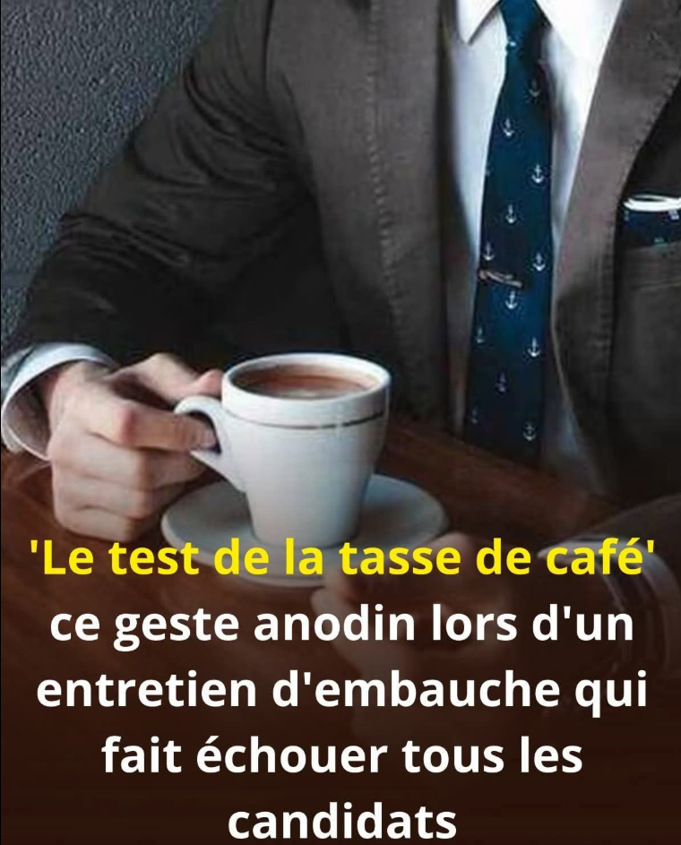 Lors d’un entretien, chaque geste peut peser dans la balance. Parmi les méthodes de recrutement étonnantes, l’une fait particulièrement parler d’elle : le « test de la tasse de café ».