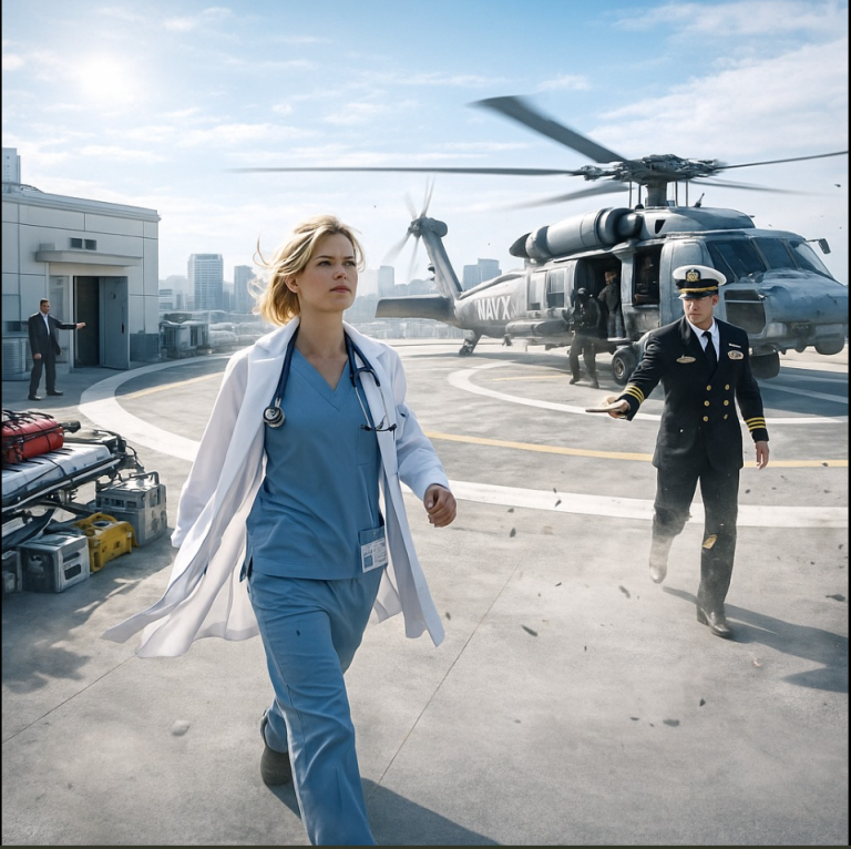 La directrice de l'hôpital l'a renvoyée — quelques instants plus tard, un hélicoptère de la marine a atterri sur le toit de l'hôpital