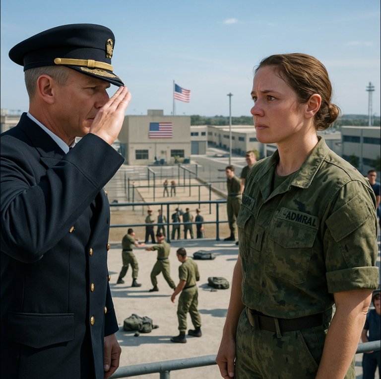 Des recrues, criant « Crève, salope ! », l'ont poussée du toit | Puis l'amiral des SEAL l'a saluée