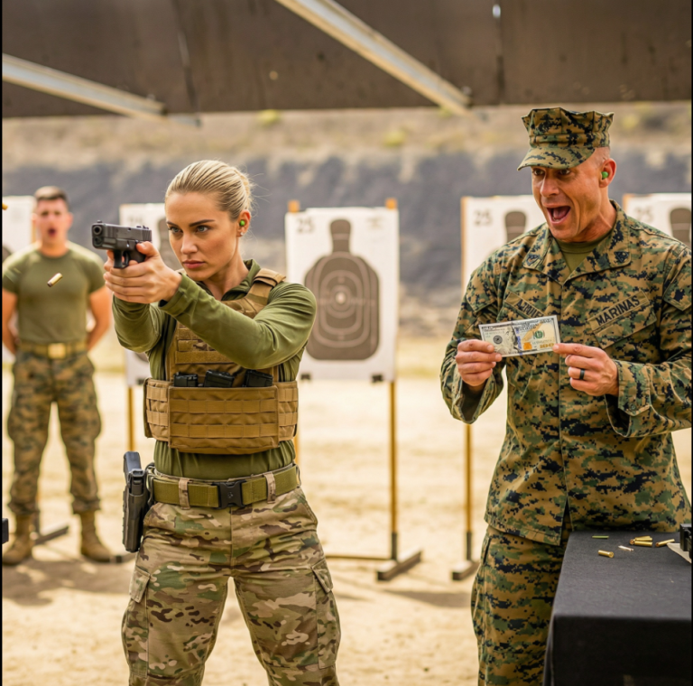 « Tu vas rater, ma belle » : des Marines se sont moqués d'une vétérane des SEAL — Elle les a anéantis avec 5 tirs parfaits.