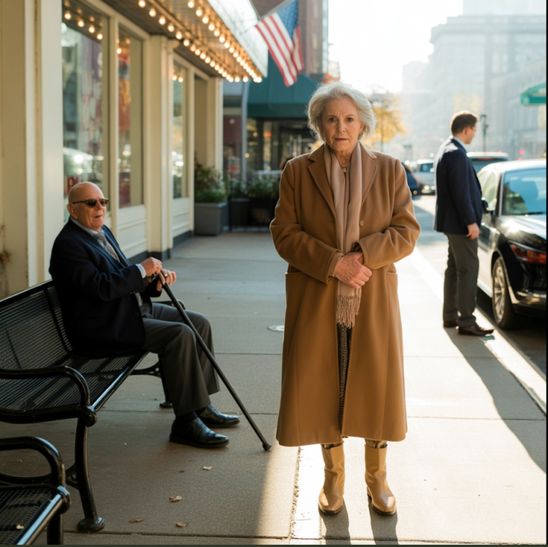 Après une dispute, mon fils m'a laissée à un arrêt de bus sans rien sur moi. Un homme à côté de moi m'a chuchoté : « Faites comme si vous étiez ma femme. Mon chauffeur arrive. Votre fils regrettera de ne pas avoir agi autrement. »