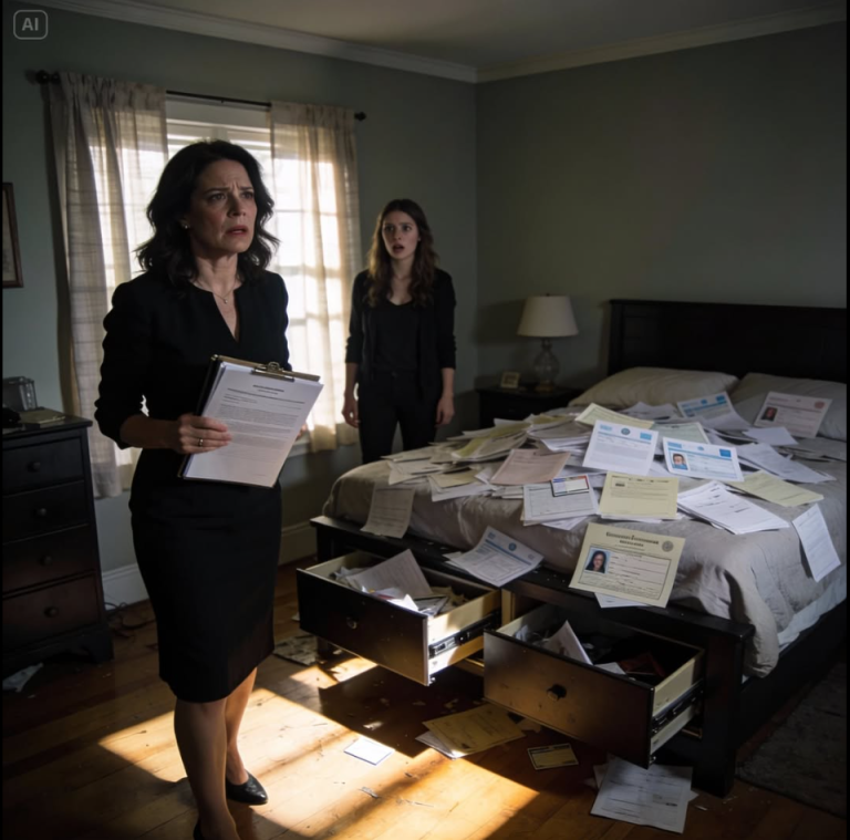 Je suis rentrée des funérailles de ma sœur. Ma fille riait dans ma chambre, essayant de voler ma maison avec de faux papiers médicaux. Je l'ai prise la main dans le sac.