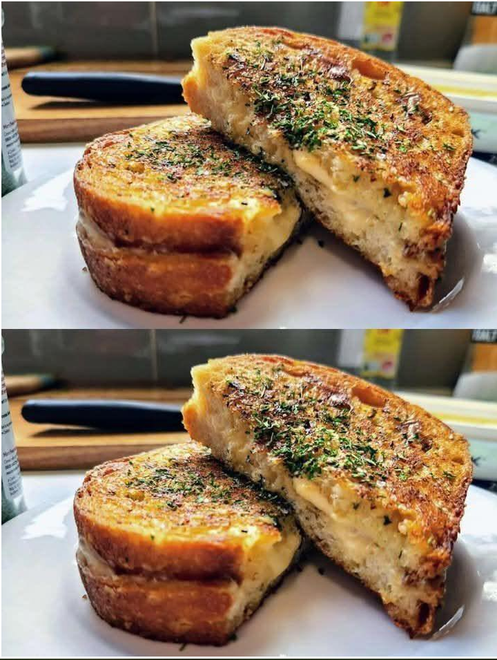 Fromage grillé parfait avec la touche salée de Harrison Ford