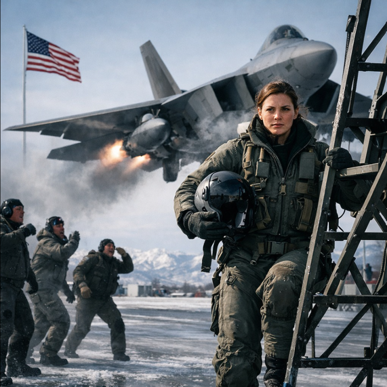 Ils l'ont expulsée — Elle est revenue à bord d'un F-22