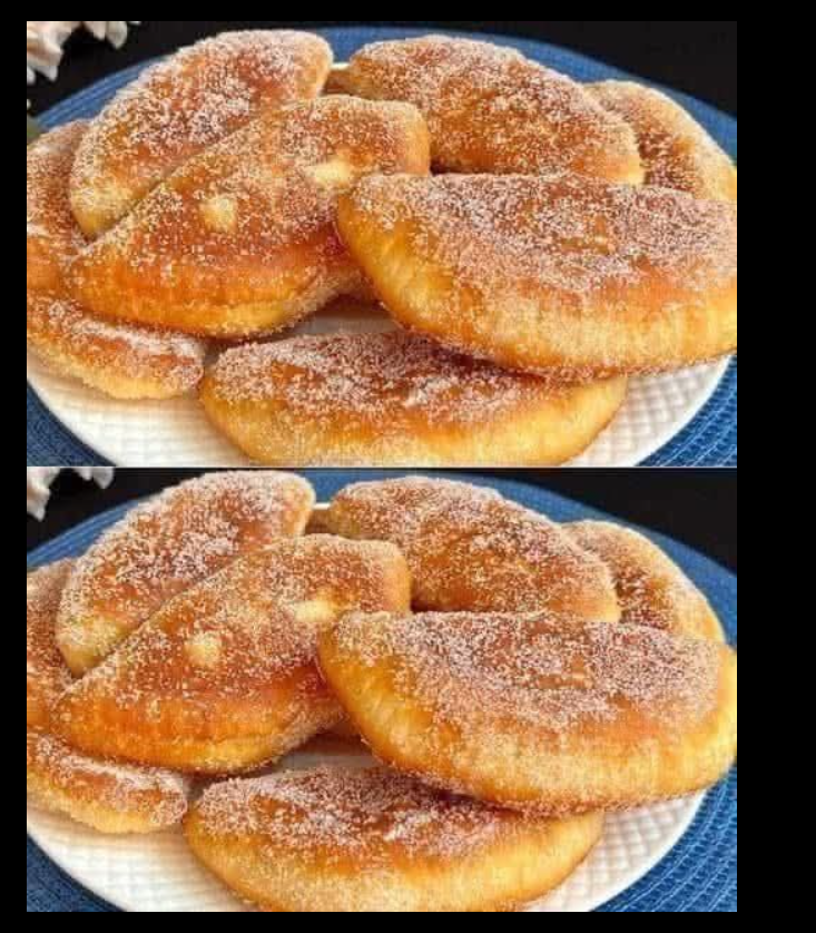 Pâtisserie frite enrobée de sucre