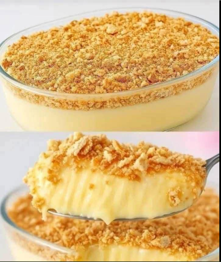 Délice crémeux à étages : La recette parfaite du pouding aux biscuits sans cuisson
