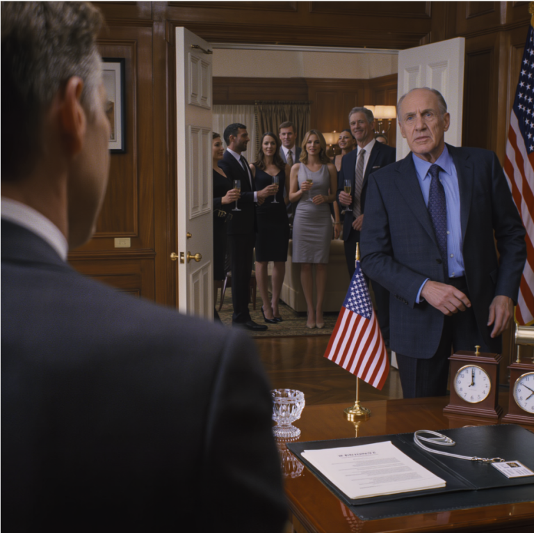 Le soir du Nouvel An, mon beau-père m'a convoqué dans son bureau et m'a dit froidement : « On te remplace. Tu as 47 ans, tu ne nous sers plus à rien. » J'ai ravalé ma salive, quitté la fête sans un mot, suis rentré chez moi, ai fait mes valises, acheté un billet de bus aller simple, cherchant à disparaître après treize années à me donner corps et âme. À la gare, une inconnue m'a demandé si j'allais bien… puis elle a composé un numéro : « Papa, je l'ai retrouvé. Oui, j'en suis sûre. »