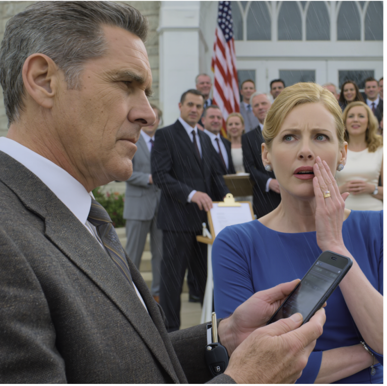 Au mariage de ma belle-fille, je n'étais même pas encore entré que ma femme m'a interpellé à voix basse : « Tu n'es pas sur la liste. » Deux cents personnes se sont retournées. L'orgue continuait de jouer. J'ai simplement répondu : « Ce n'est rien. » Je suis rentré chez moi, j'ai sorti le dossier « mariage », j'ai vu mon nom ailleurs… et j'ai appelé mon avocat. Le lendemain matin, les gens avaient peur du nom qu'ils avaient tenté d'effacer.