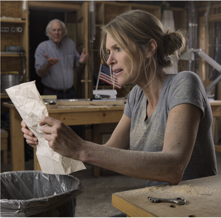 À 23h45, j'ai récupéré un bout de papier froissé dans la poubelle et j'ai eu un frisson d'effroi : le magasin familial avait été discrètement transféré au nom de mon frère trois ans auparavant… Quinze ans de labeur acharné, quatre-vingts heures par semaine… et tout cela sans être rémunéré. Je n'ai pas crié. J'ai simplement posé la clé sur le bureau et j'ai disparu. Une semaine plus tard, mon père a appelé, haletant : « Notre plus gros client s'en va… » et j'ai répondu par une phrase si glaciale que la maison entière s'est tue.