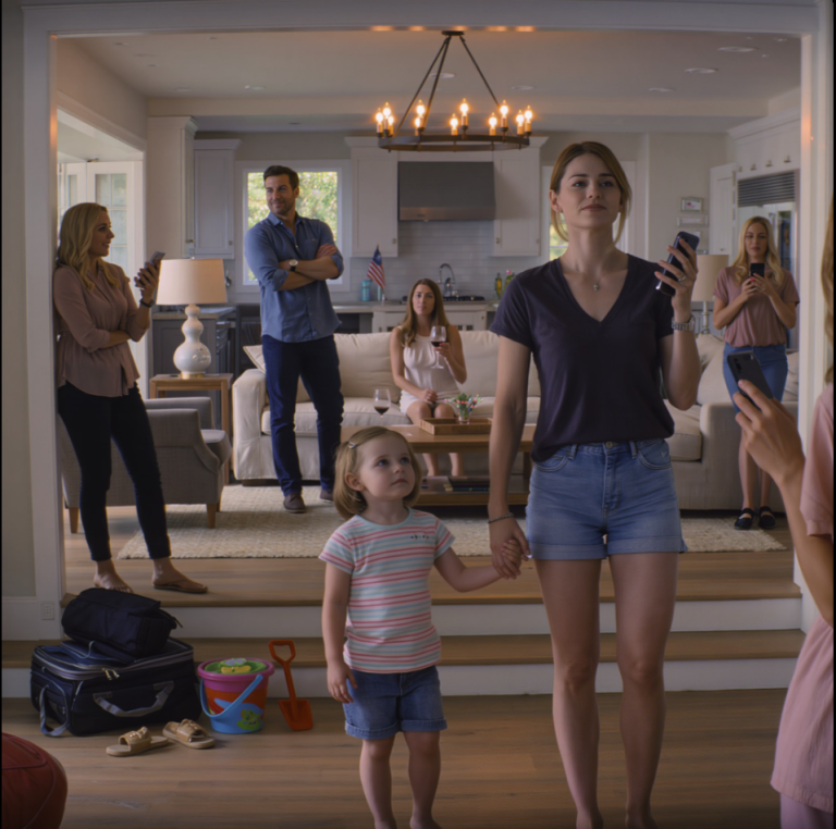 « La vraie famille seulement. » Mon frère a lancé cette phrase à un enfant — la main de ma fille, tremblante, serrait la mienne — ma sœur fixait son verre de vin — ma mère faisait défiler son téléphone comme si de rien n’était — je n’ai pas protesté, j’ai juste pris mon téléphone et appuyé sur un bouton… 30 secondes plus tard, la sonnerie a glacé la pièce…